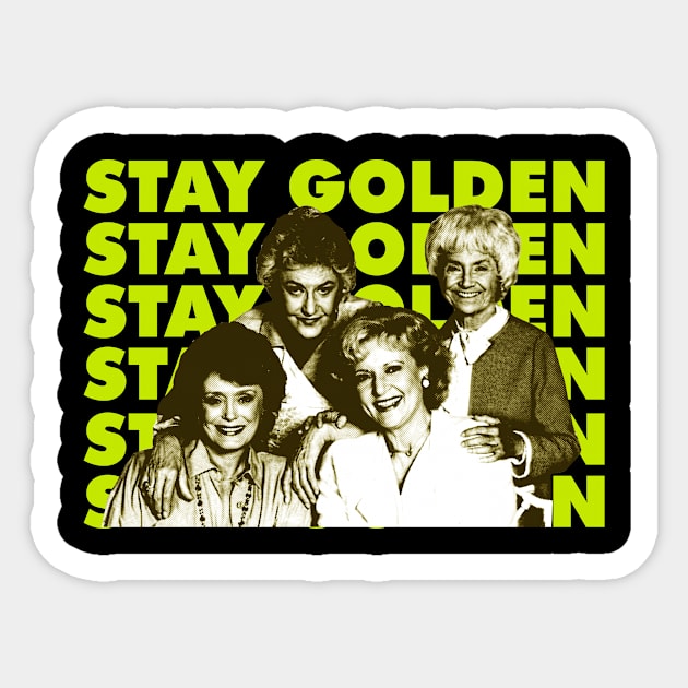 The Golden Girls Sticker by alfandi